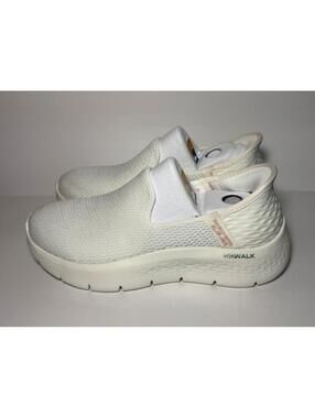 Skechers Hands Free Slip-ins Go Walk Flex Relish Off White